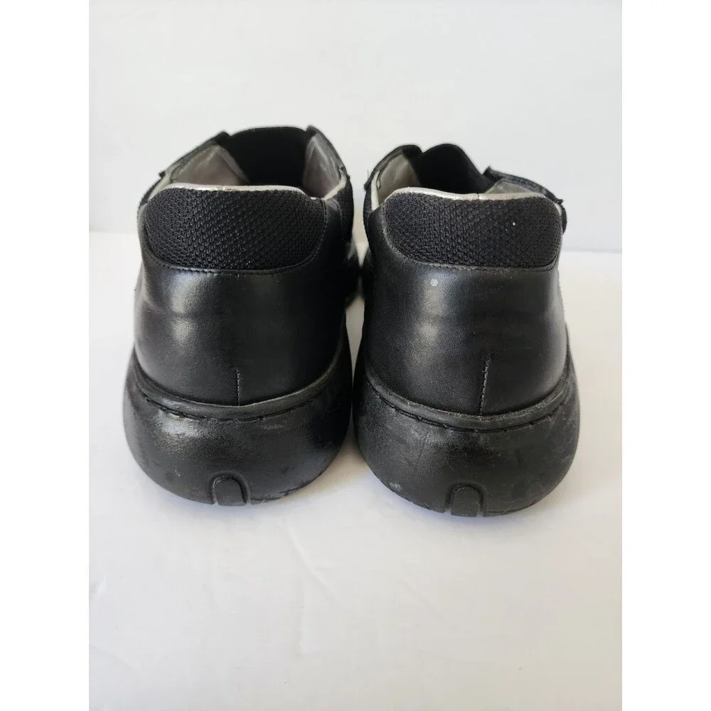 Vtg MCM Men's Black Loafers Leather Moccasins Slip On Shoes Size 10 Eur 43